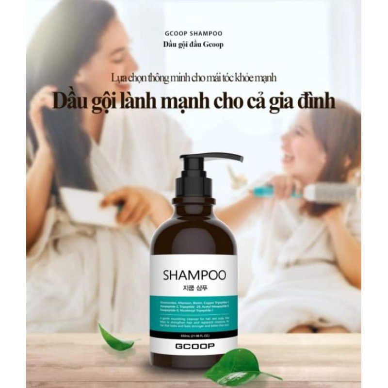 Dầu gội đầu Shampoo_Gcoop từ dược liệu thiên nhiên