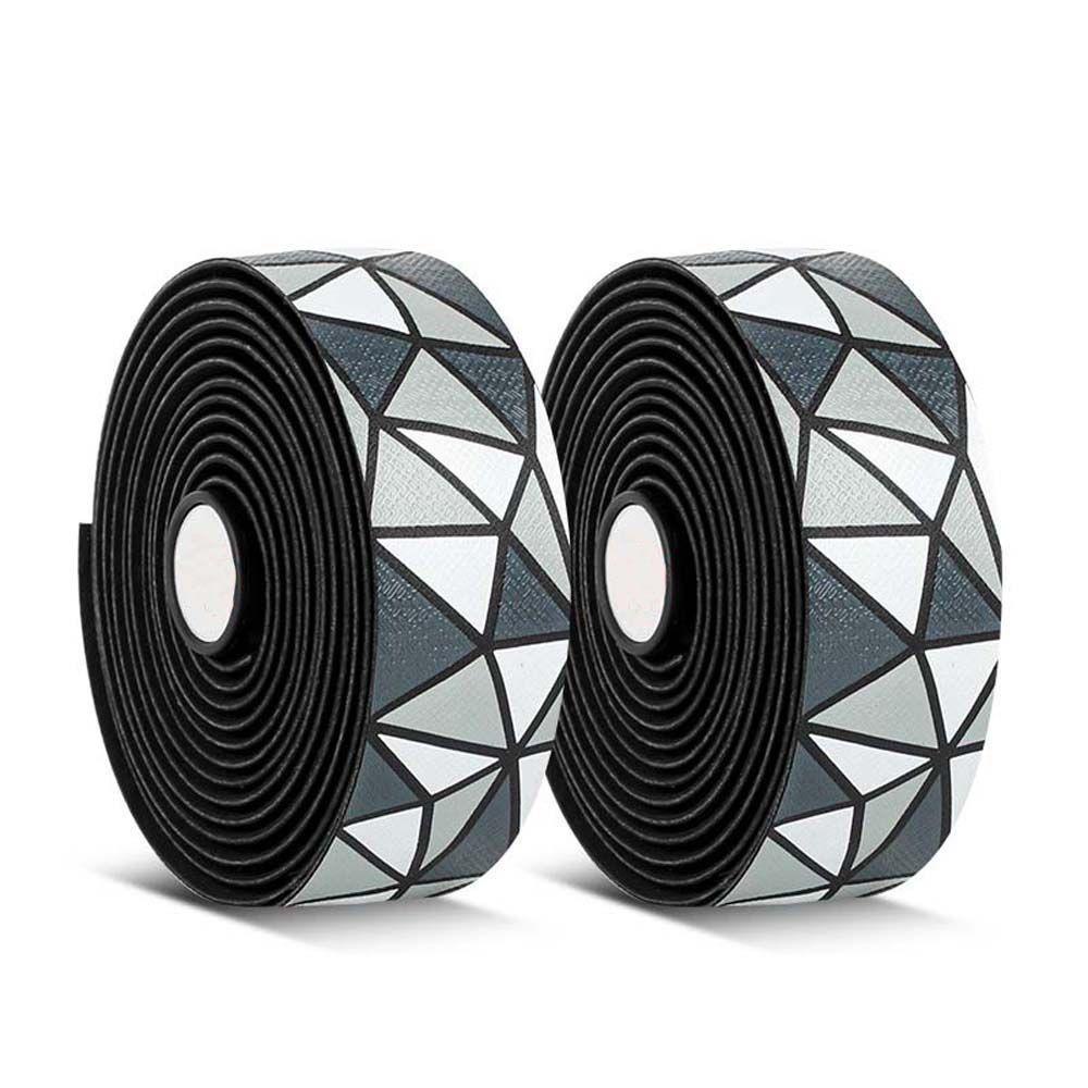 1 Cặp Băng Quấn Tay Lái Xe Đạp Bằng EVA + PU Chống Rung Chống Trượt Kèm 2 Nút Cắm