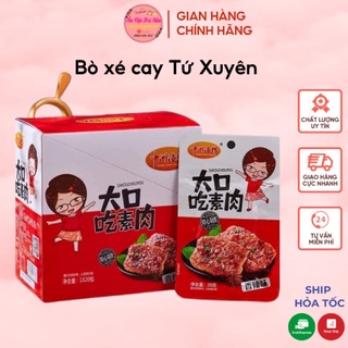 {Hộp 20 gói} Thịt nướng cay BBQ Tứ Xuyên