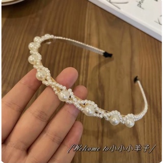 Bờm Cài Tóc Đính Hạt Phong Cách Hàn