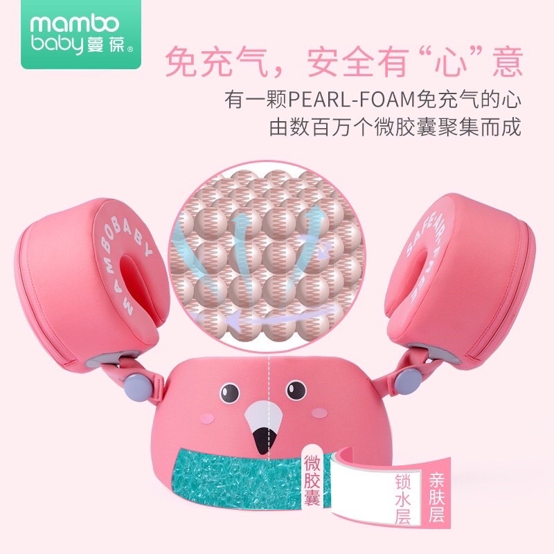Phao bơi đeo tay Mambobaby cho bé từ 3-8 tuổi