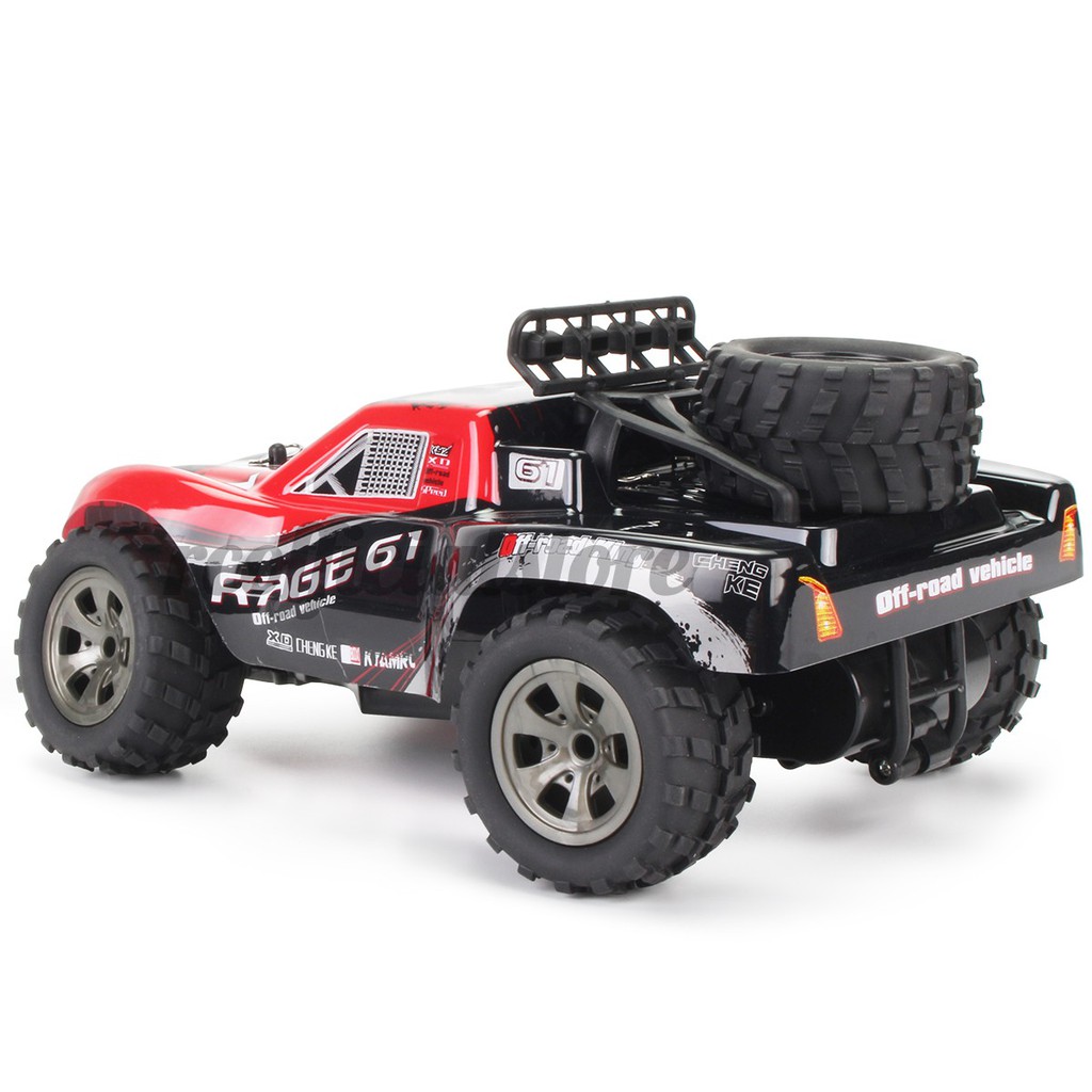 Xe tải Monster Truck điều khiển từ xa tốc độ cao 1:18 kèm phụ kiệnVui mừng