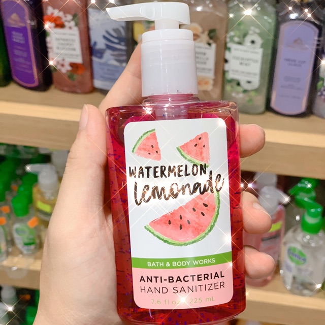 Hand gel rửa tay diệt khuẩn Bath &amp; Body Works - WATERMELON LEMONADE ( 225mL )