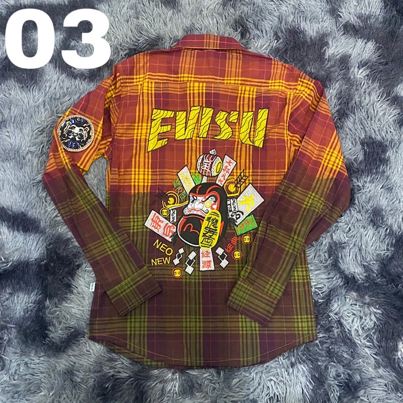 Sơ Mi Thêu(thêu) EVISU