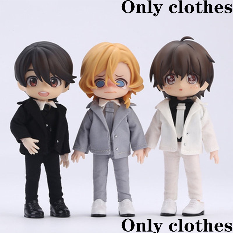 Bộ quần áo gió cho búp bê BJD ob11 1/12