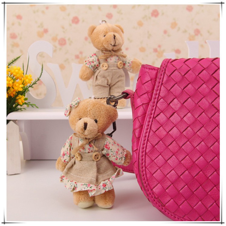 Gấu Bông Teddy Váy Hoa cao cấp _ GD01