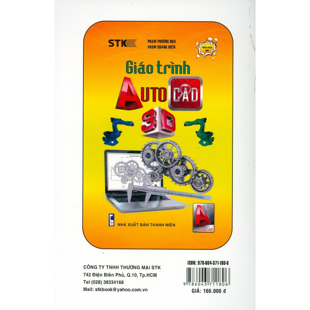 Sách - Giáo Trình Autocad Phần Nâng Cao (Lý Thuyết - Thực Hành)