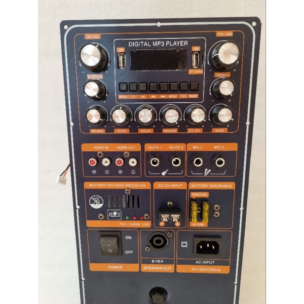 Mạch loa kéo  có REVERB  dùng 4 tấc đôi ,đơn ,5 tấc đơn.