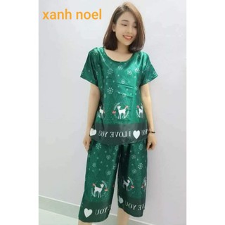 BỘ SATIN LỤA QUẦN 2 TÚI