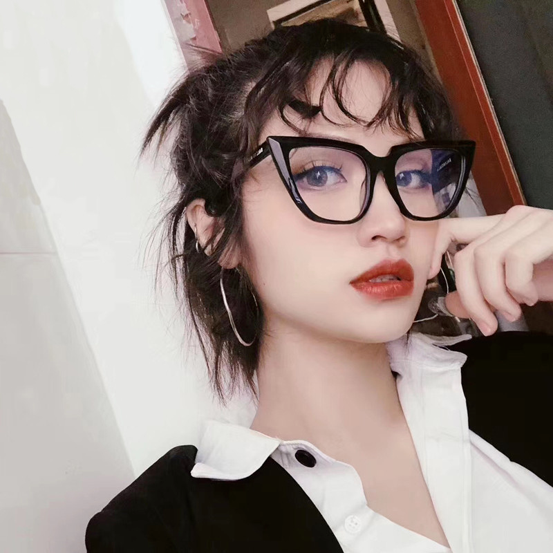 Mắt kính mắt mèo chống tia UV phong cách Hàn Quốc thời trang