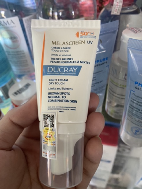 KEM CHỐNG NẮNG DUCRAY MELASCREEN PHOTOPROTECTION UV RICH Cream SPF50+