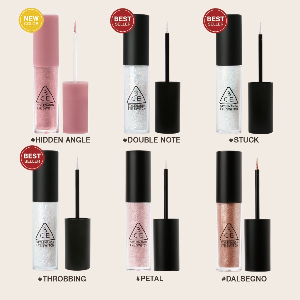 Phấn Mắt 3CE Nhũ Lấp Lánh 3CE Eye Switch 4.3g | Official Store Eye Make up Cosmetic