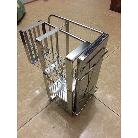 Gía Đa Năng để dao,thớt,môi,thìa,đũa inox 204 xịn
