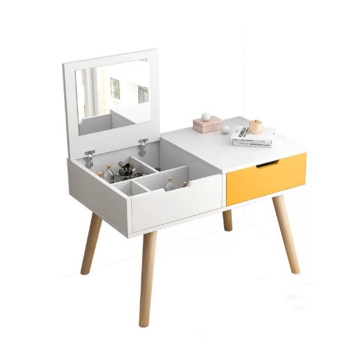 Bàn Trang Điểm Ngồi Bệt Gương Gấp Gọn GP92.13