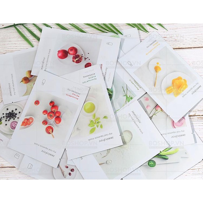 Mặt Nạ Giấy Tràm Trà Innisfree My Real Squeeze Tea Tree
