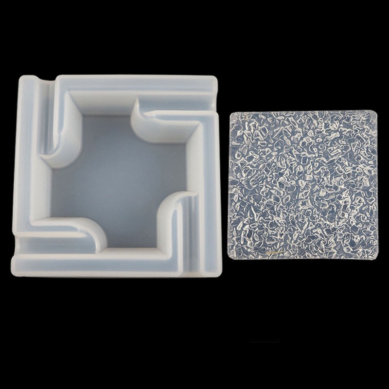 Khuôn Làm Gạt Tàn Thuốc Lá Hình Gợn Sóng Nước Bằng Nhựa Resin Trang Trí Nhà Cửa