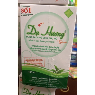 Dung Dịch Vệ Sinh Phụ Nữ Dạ Hương 100ml (Mẫu Mới)