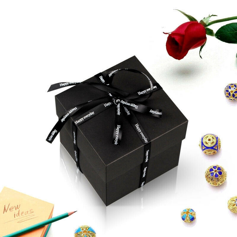 DIY Surprise Love Explosion Box Handmade Gift Photo Album Birthday Present Box