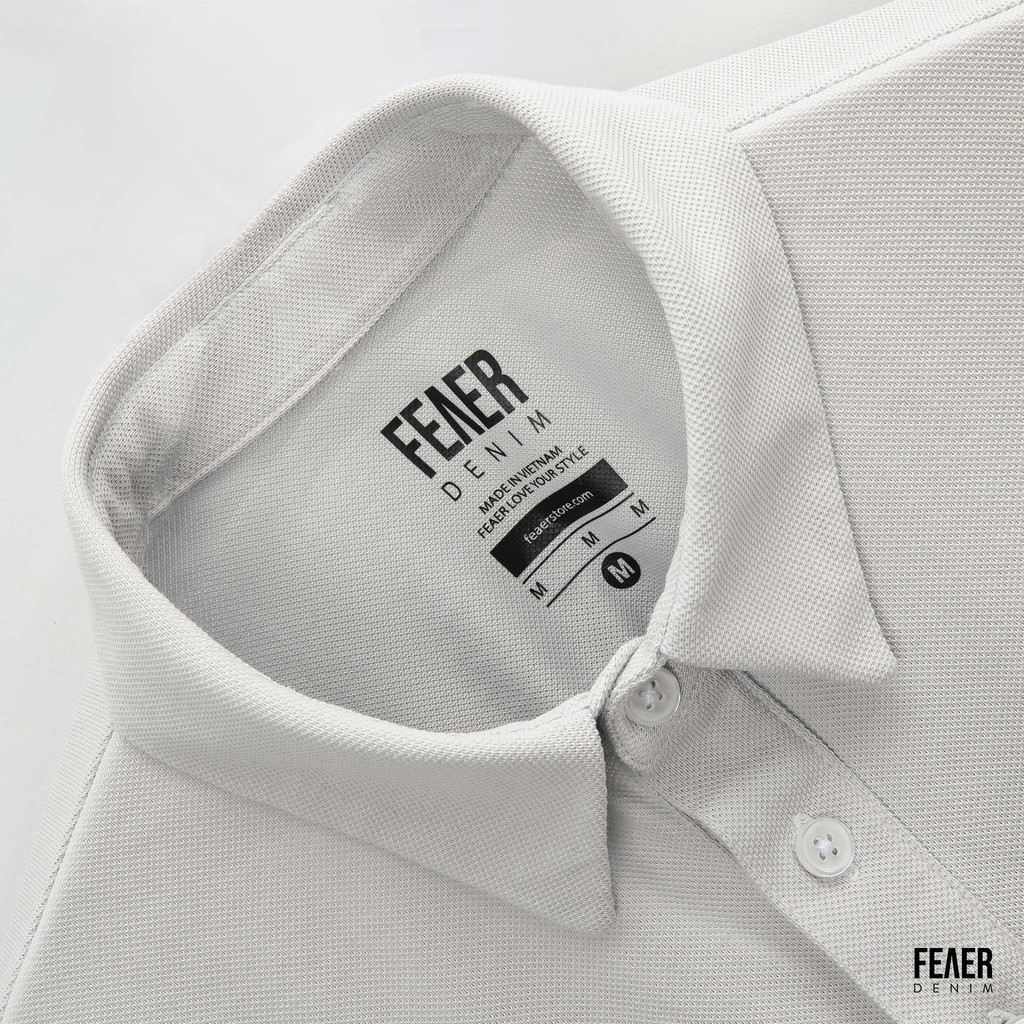 Áo thun Polo nam cổ bẻ họa tiết FEAER 100% chất Cotton thoáng mát, không nhăn Mom & Dad |new arrival 2021| | BigBuy360 - bigbuy360.vn