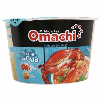 Mì khoai tây Omachi tôm càng riêu cua/ bò hầm/ sườn hầm/ tôm chua cay