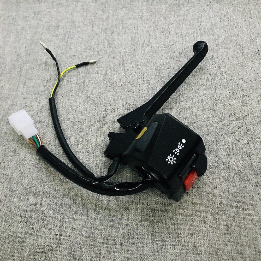 Cùm công tác xe máy, cùm nút nhấn kiểu truyền thống gắn xe DREAM