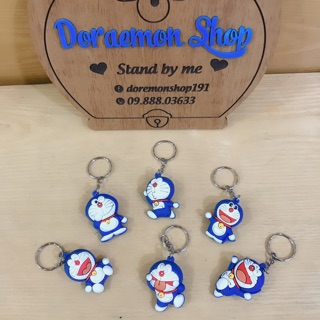 Móc Khoá Silicon Doremon Doraemon 6 Mẫu