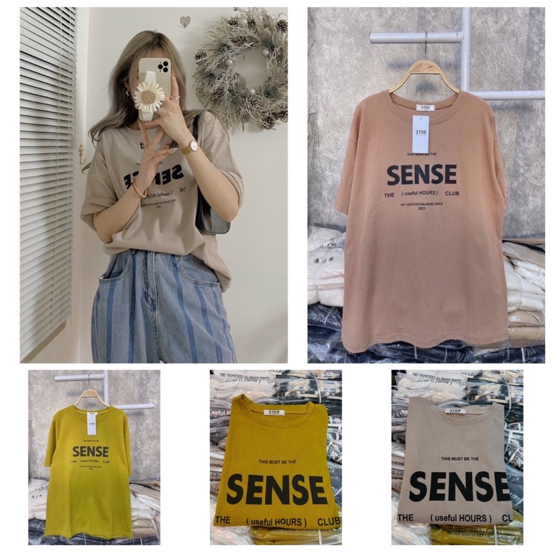 Áo phông thụng tuyết nhung SENSE