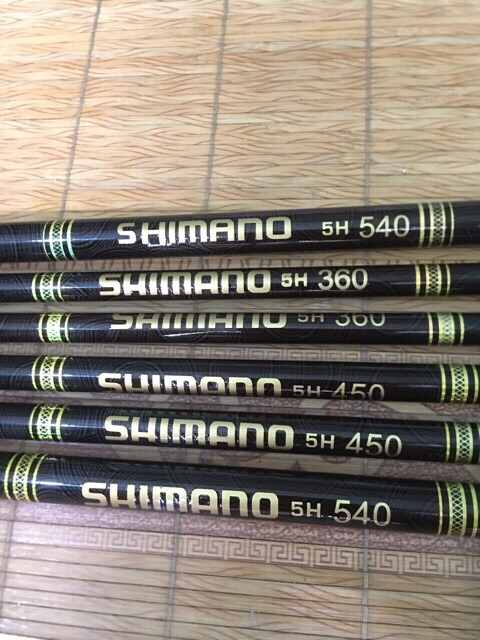 bộ cần đơn shimano 5h+phụ kiện y hình