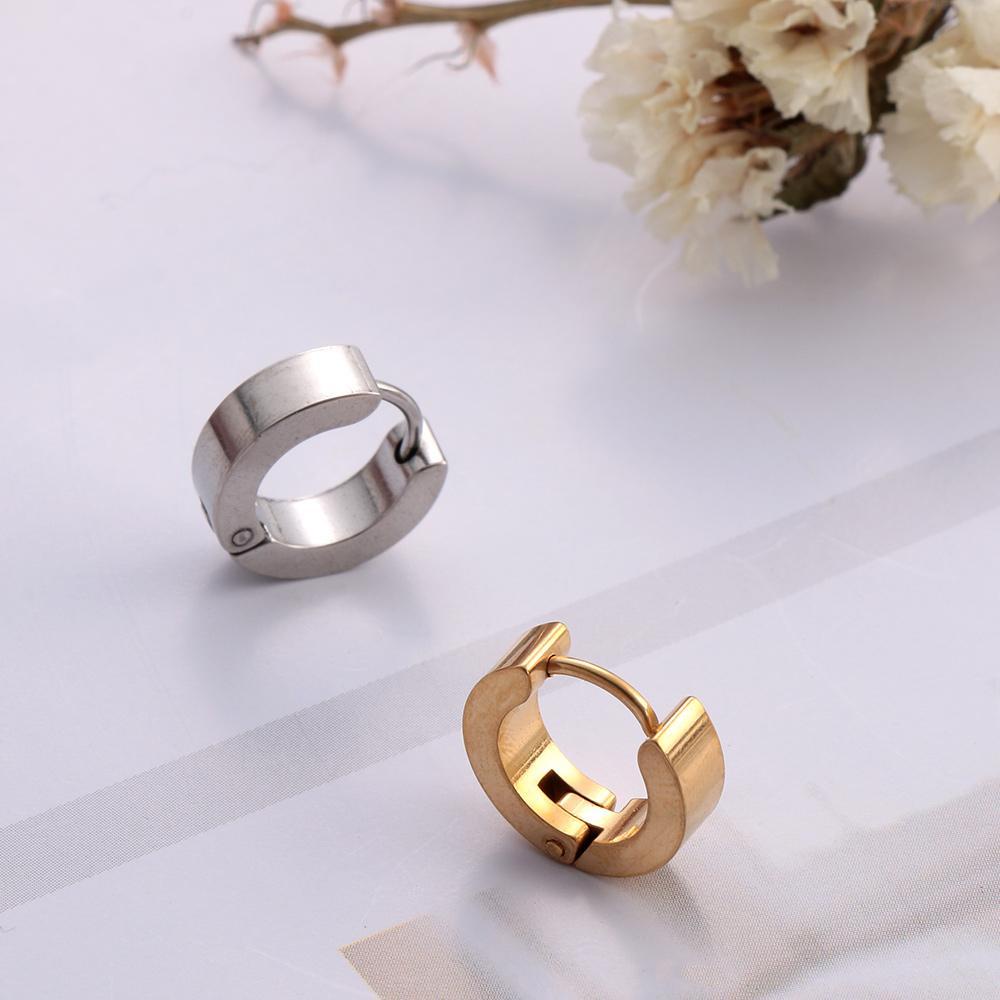 LAY Set 2 Khuyên Tai Inox Thời Trang Cá Tính