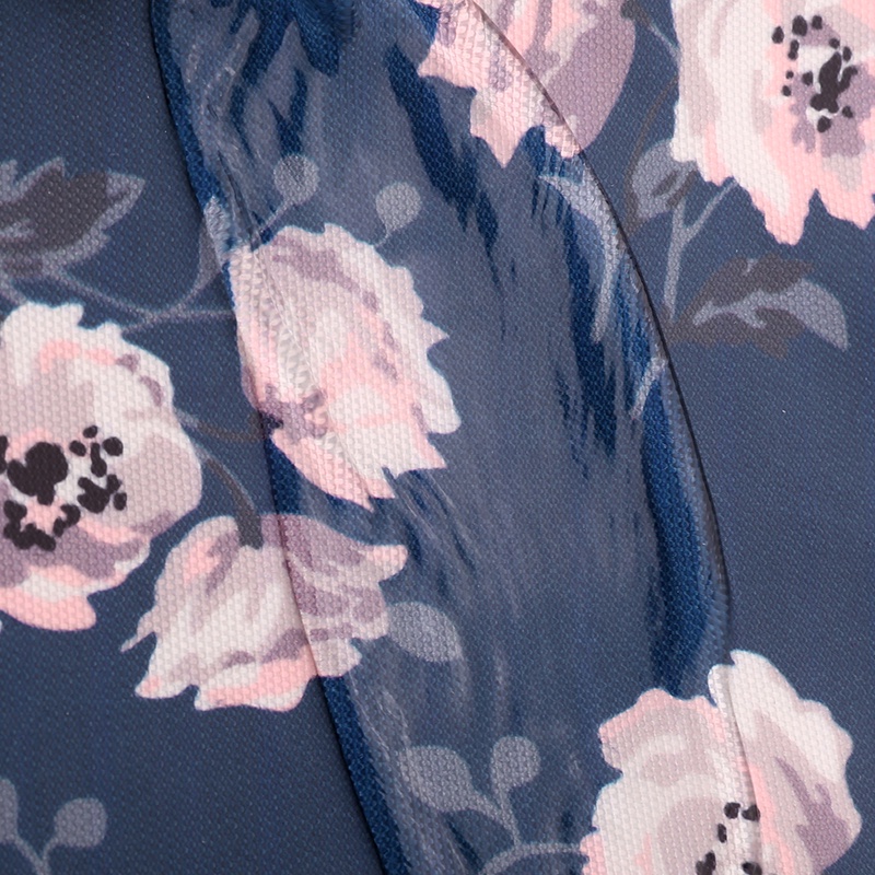 Túi Xách Vải Oxford Cỡ Lớn Nhiều Ngăn Họa Tiết Hoa Chống Thấm Nước Thời Trang Công Sở Cho Nữ