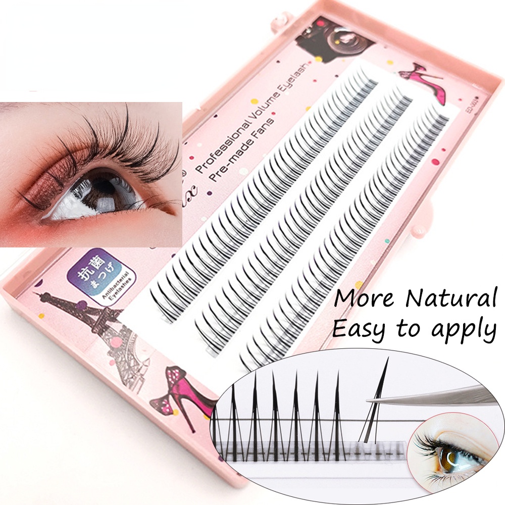Lông Mi Giả Cong Dài Tự Nhiên 8-12mm DIY