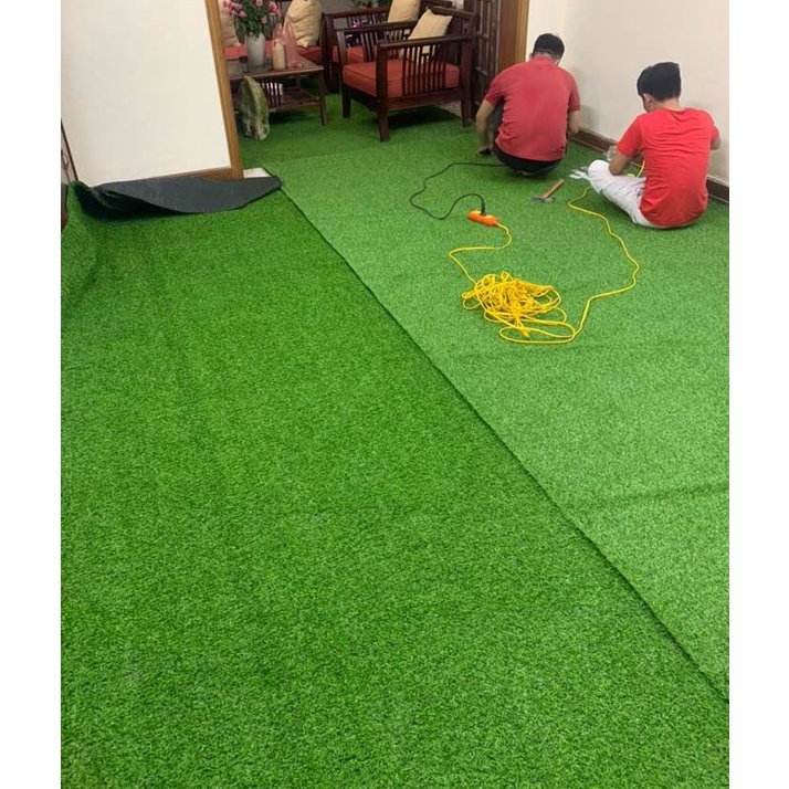 Cỏ nhân tạo,Thảm nhựa  trải sàn cao 2cm com bo 7m ,8m ,9m 10m Thảm cỏ nhựa sân vườn dán tường trang trí decore
