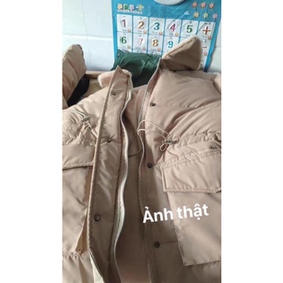 (ORDER) ÁO PHAO CỔ LÔNG RÚT EO KÈM ẢNH THẬT