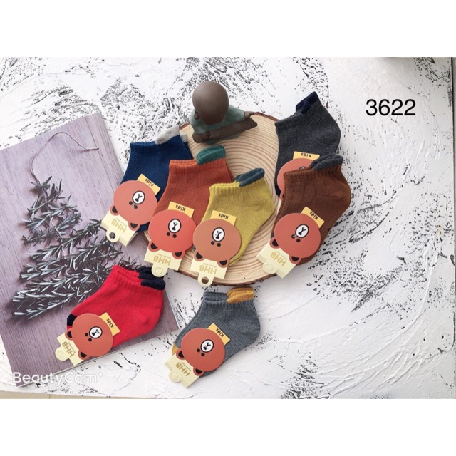 SET 5 ĐÔI TẤT GẤU CHO BÉ