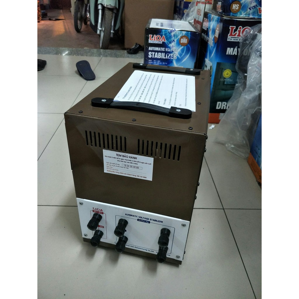 ỔN ÁP LIOA 10KVA - 1PHA 90V - 250V . Hàng mới tồn kho