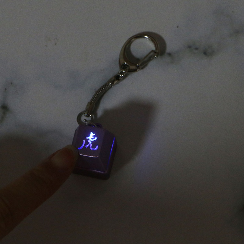 Móc Khóa Công Tắc Cơ RGB Kiểm Tra Đèn Nền Cho Bộ Kiểm Tra Bàn Phím