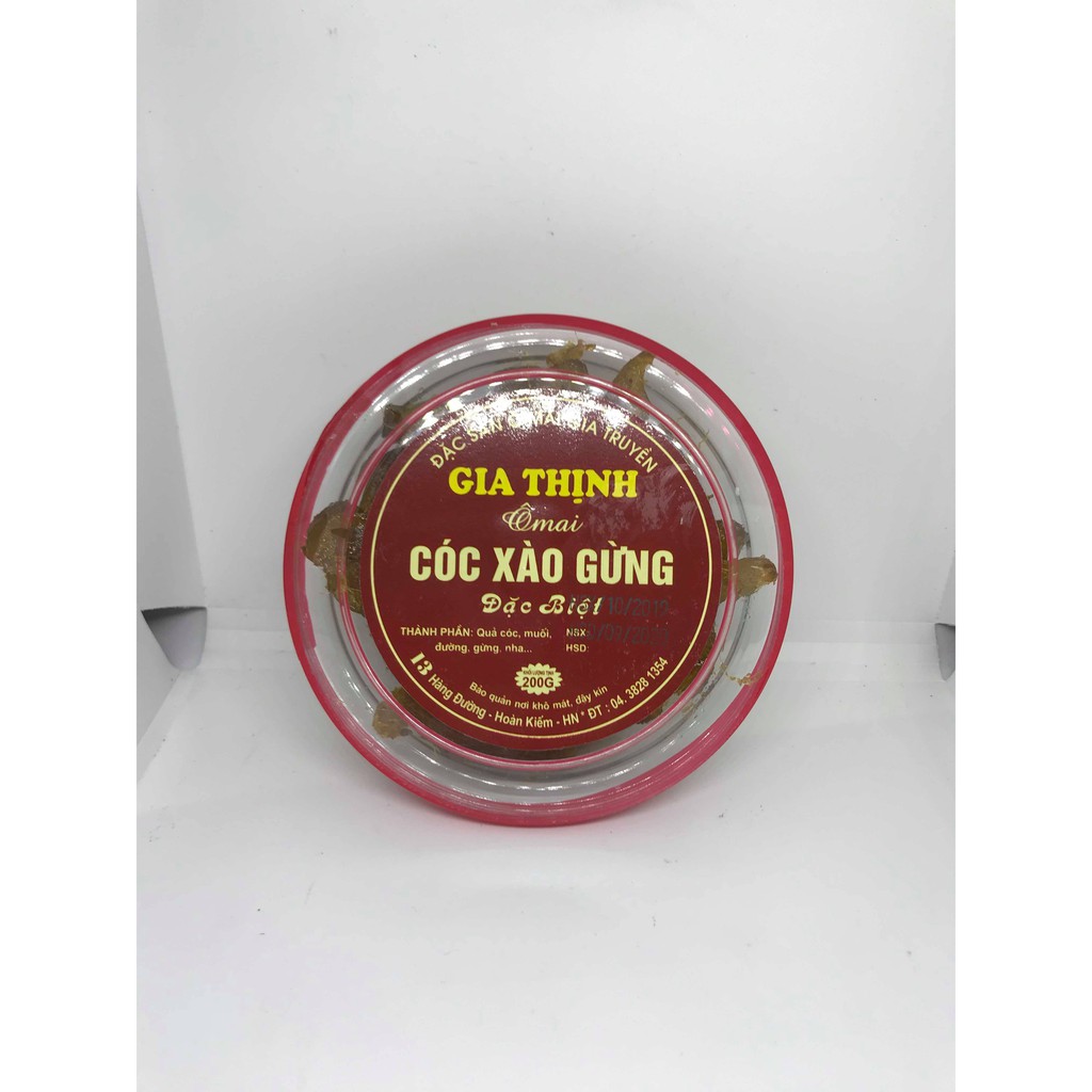 Ô mai cóc xào gừng 500gr Gia Thịnh Hà Nội