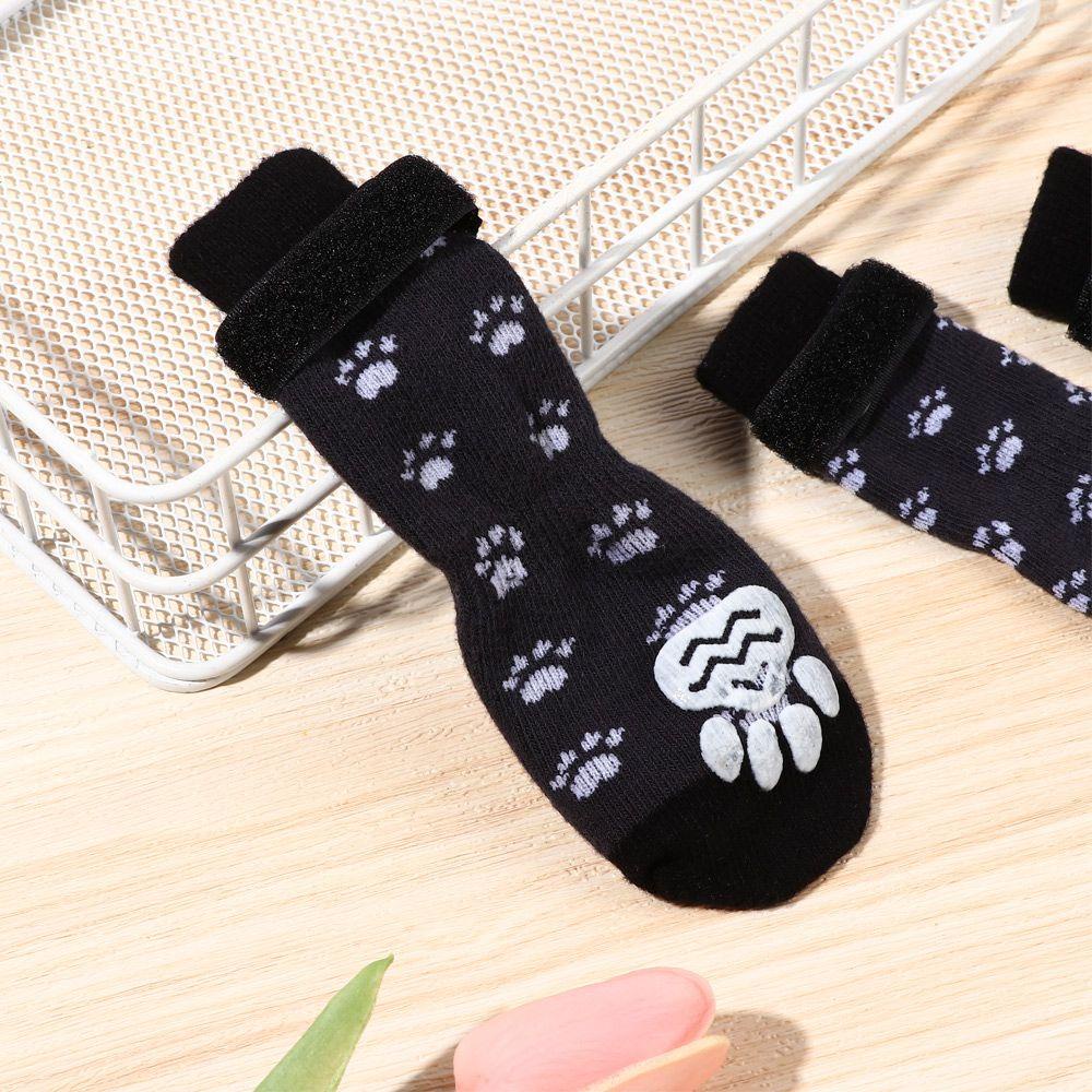 1 Đôi Vớ Bằng Cotton Chống Trượt Thoải Mái Dành Cho Thú Cưng