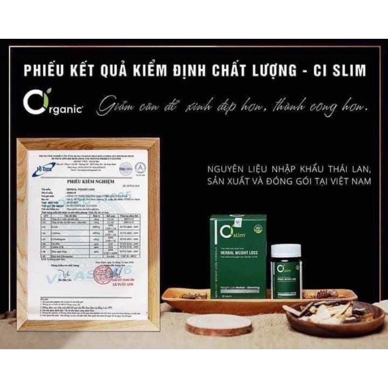 Giảm Cân Thảo Dược CI Slim