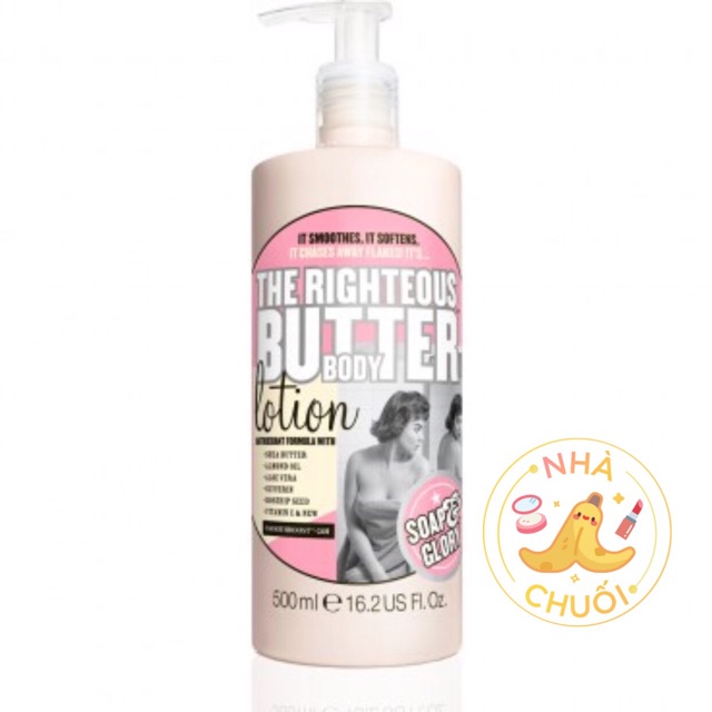 Sữa dưỡng thể Soap and Glory The Righteous Butter 500ml