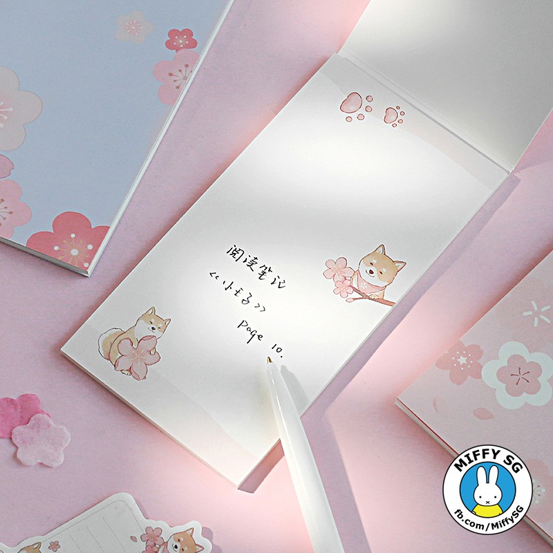 Series SAKURA_TẬP NOTE GHI CHÚ CHO PLANNER/BULLET JOURNAL