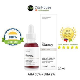 Serum the ordinary aha 30% + bha 2% peeling solution - cila house - ảnh sản phẩm 1