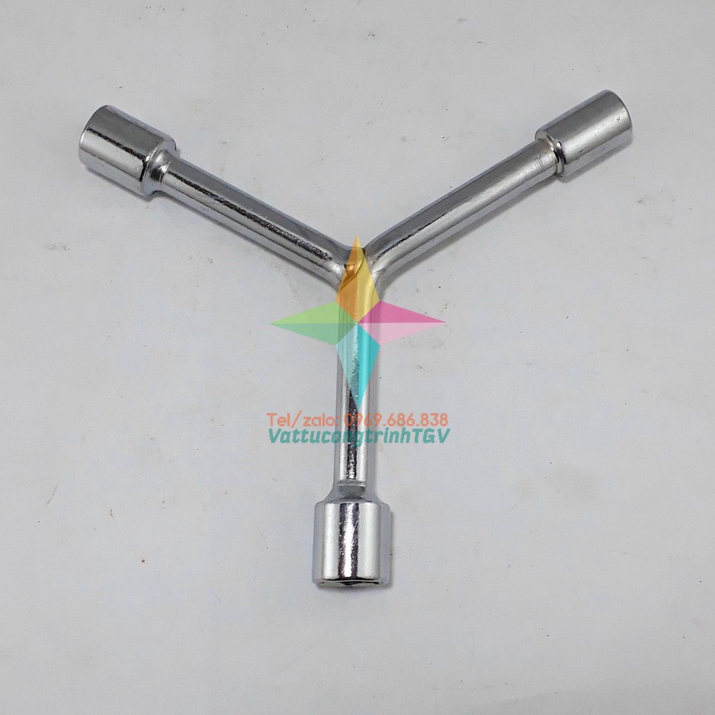 Tay vặn ốc 3 đầu 8mm-10mm-12mm