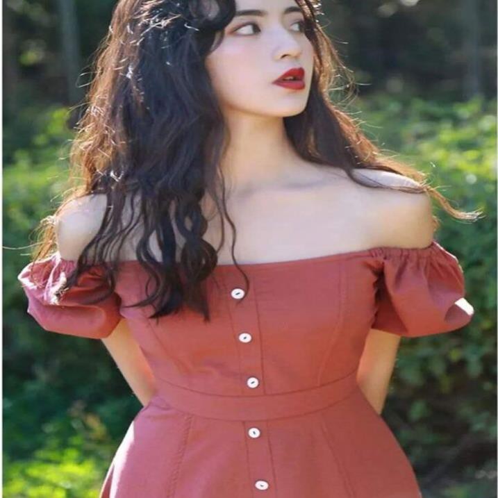 Đầm đũi xòe bánh bèo xinh iu cho chị em hẹn hò dạo phố | BigBuy360 - bigbuy360.vn