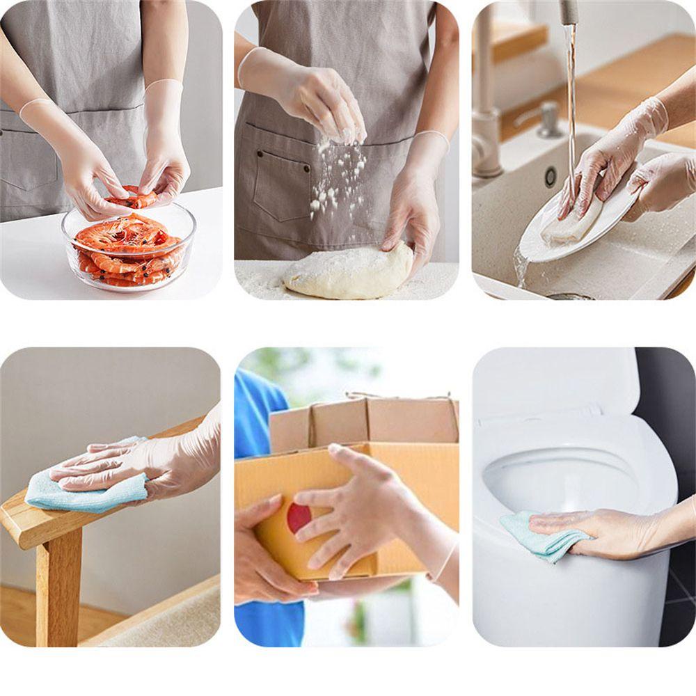 DORAW Găng Tay Nấu Ăn Dùng Một Lần Bằng Latex An Toàn Thực Phẩm Chất Lượng Cao Mới