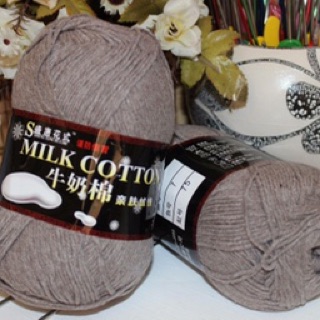 Combo 4 cuộn len milk cotton loại 1