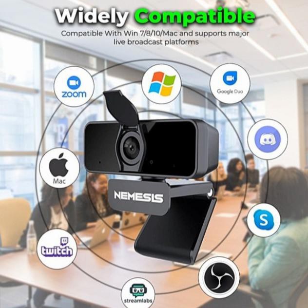 Webcam A75 Hexa 1080p Cho Máy Tính | BigBuy360 - bigbuy360.vn