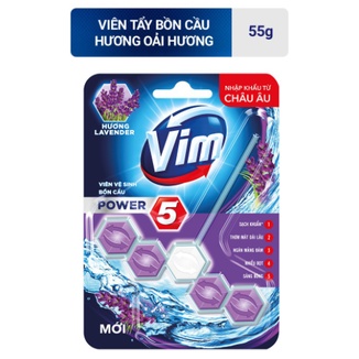 [ VIM - GIÁ SẬP SÀN]Viên Treo Bồn Cầu Vim 55g