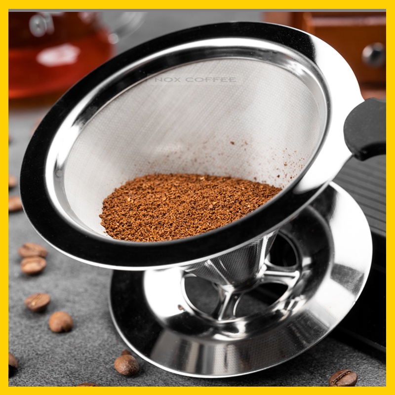 Phễu V60 Bằng Thép Hình Nón