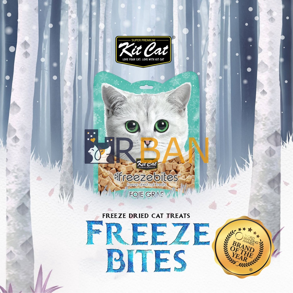 𝗨𝗿𝗯𝗮𝗻_Snack Freezebites Thịt Sấy thơm giòn cho Boss - Snack Kit Cat